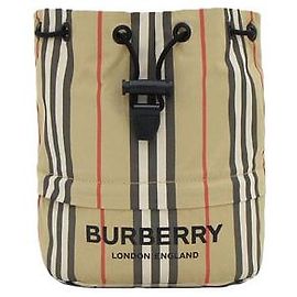 Burberry Sac seau à cordon Poybe Check Drawstring Bucket Pouch Bag Multicolore