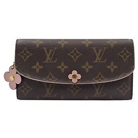 Louis Vuitton Cartera larga Emily Monogram Flower Multicolor