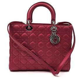 Dior Lady Large Handtasche Pink Pink