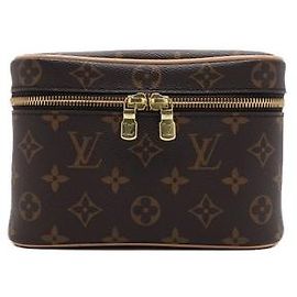 Louis Vuitton Sac Tote Monogram Canvas Nice Mini Travel Case Multicolore