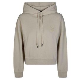 Isabel Marant Baumwoll-Sweatshirt Sand Braun