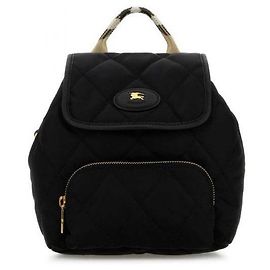 Burberry Mini Zaino Horseshoe Nero