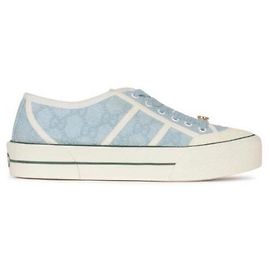 Gucci Canvas Sneakers Light Blue Blue