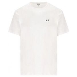Loewe Anagram T-Shirt Regular Fit Weiß