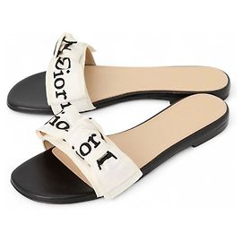 Dior Sandali slide da donna Bianco