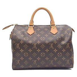 Louis Vuitton Monogram Speedy 30 Azure Blu Blu