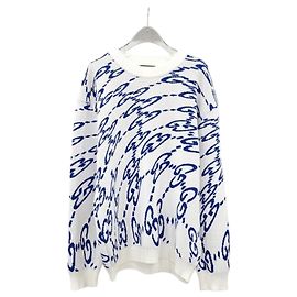 Pull en maille Gucci GG Wave Vert Vert