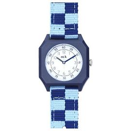 Autre Marque Checkered Blue Sunday Watch Blue