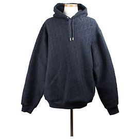Dior Oblique Terry Hoodie Navy XL Blau