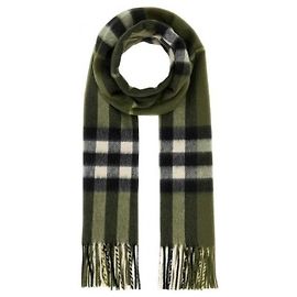 Cachecol Burberry de cashmere xadrez Multicor