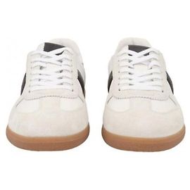 Baskets Logo Tom Ford WWZ en cuir blanc Blanc
