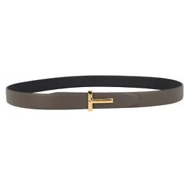 Tom Ford Reversible Buckle Belt TNE Brown