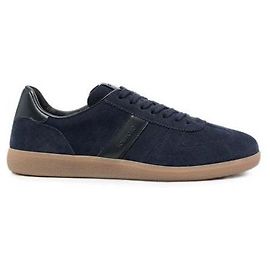 Baskets Tom Ford en daim URC bleu nuit Bleu