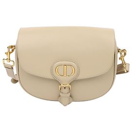 Dior Bolsa Tiracolo Medium Beige Marrom
