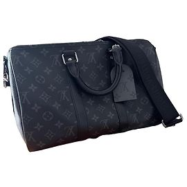 Louis Vuitton Keepall Bandouliere 35 Monogram Eclipse Preto