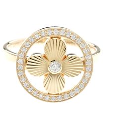 Louis Vuitton Blossom BB Diamond Ring in Roségold Golden