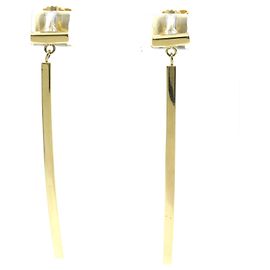 Autre Marque Orecchini a goccia Tiffany TT Bar D'oro