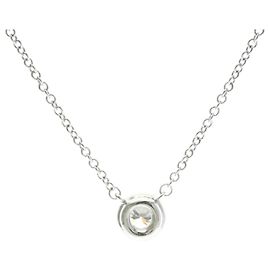 Autre Marque Colar Tiffany Soleste de Diamantes Prata