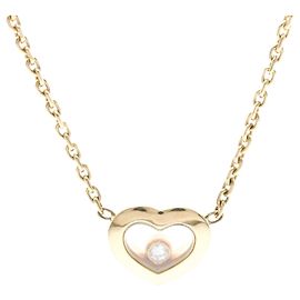 Collana Chopard Happy Diamonds Heart 81A054 D'oro
