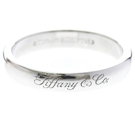 Autre Marque Tiffany Notes Lucida Bandring aus Platin Silber