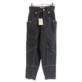 Isabel Marant Etoile Vaqueros Isabel Marant negros T.34 Negro