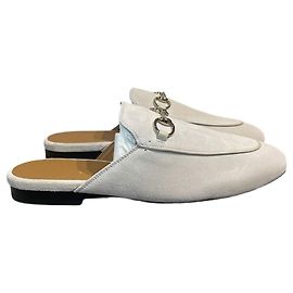 Mules Gucci Princetown grises T.37,5 Grey