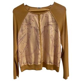 Cardigan Hermès beige T.M Beige
