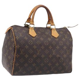 LOUIS VUITTON Monogram Speedy 30 Handtasche M41526 LV Andere