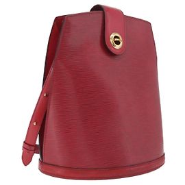 LOUIS VUITTON Epi Cluny Schultertasche Rot M52257 LV Andere