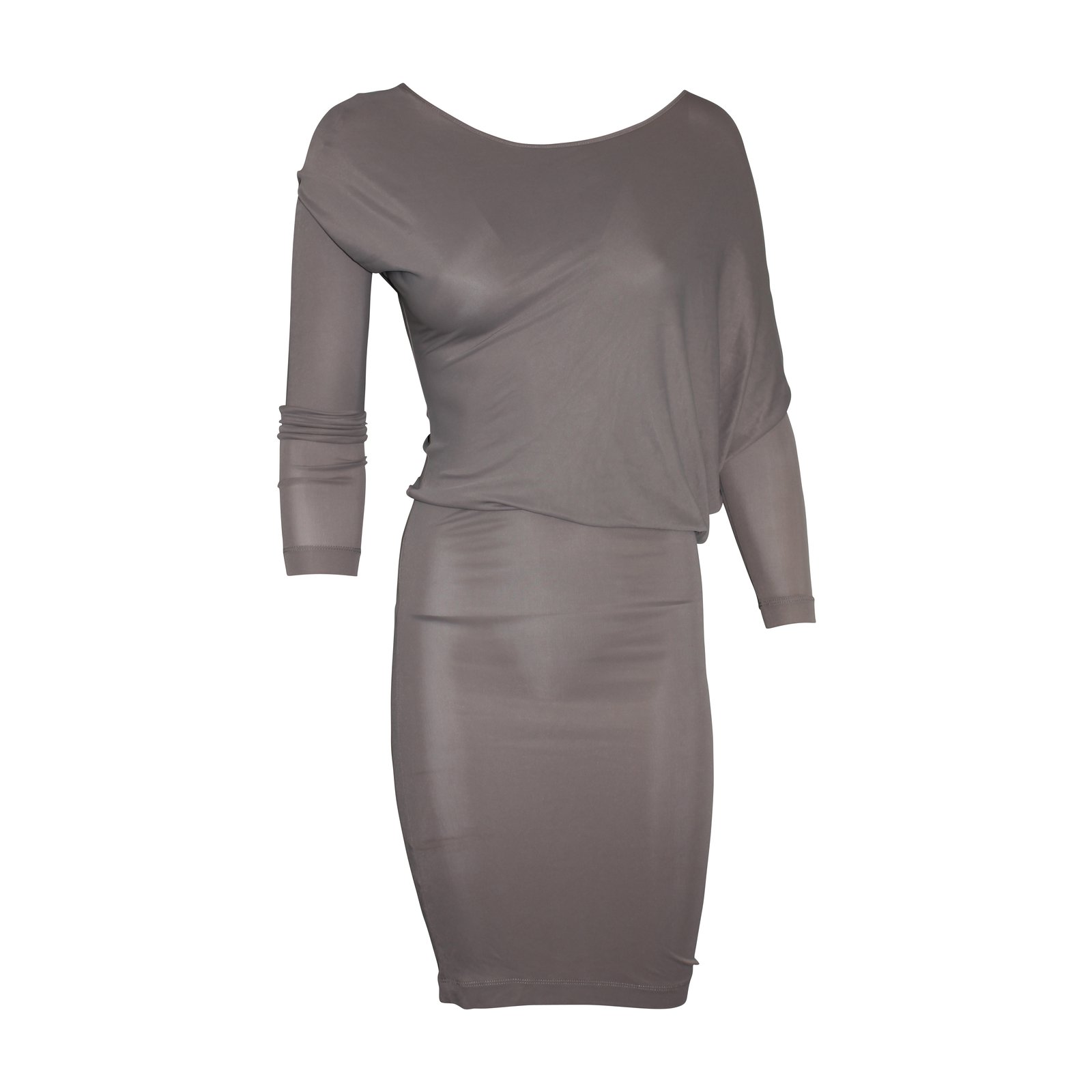 Bcbg Max Azria Dresses Taupe Polyester Viscose ref.5095 - Joli Closet
