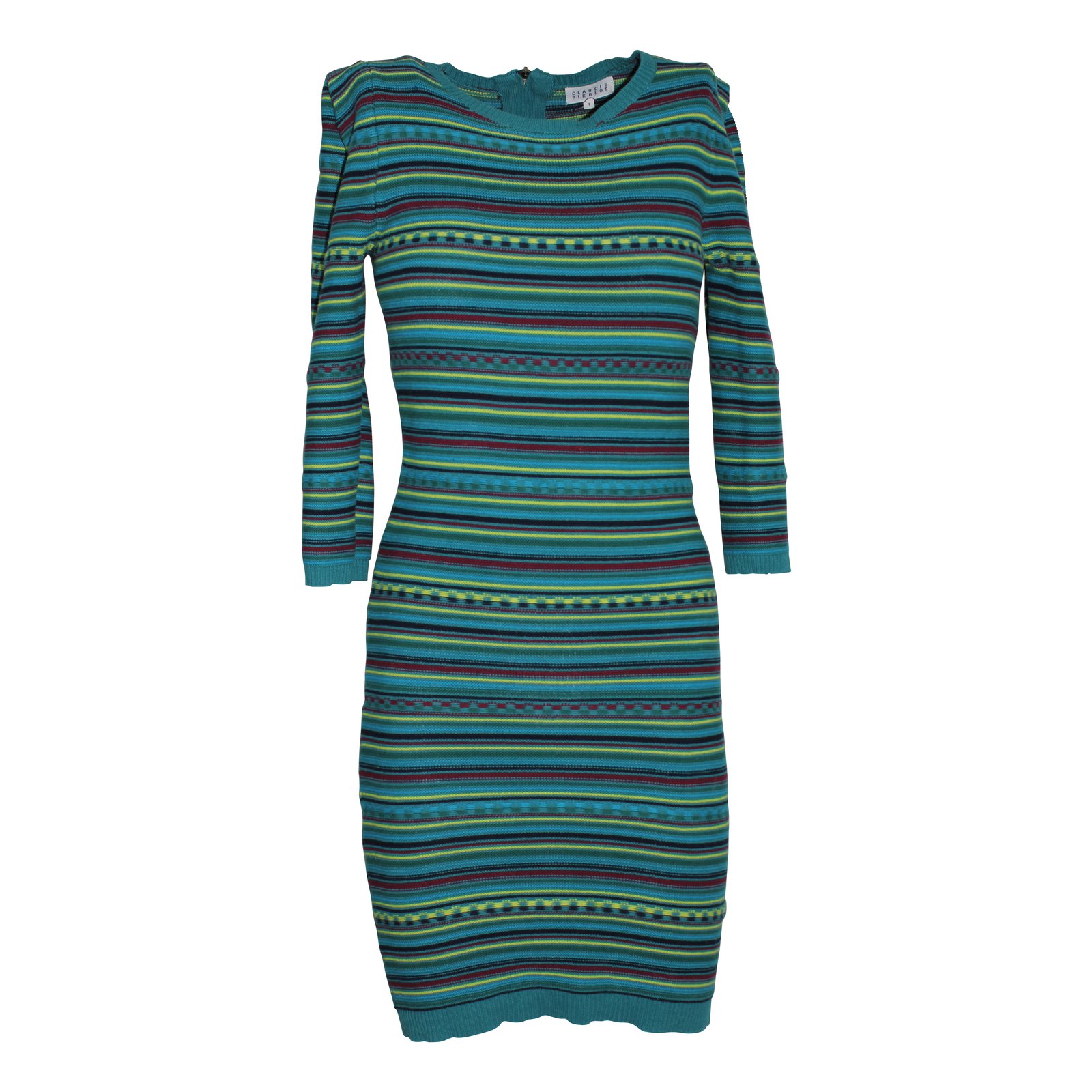 Claudie Pierlot Dresses Green Cotton ref.5100 - Joli Closet Claudie Pierlot Dresses Green Cotton ref.5100 - Joli Closet