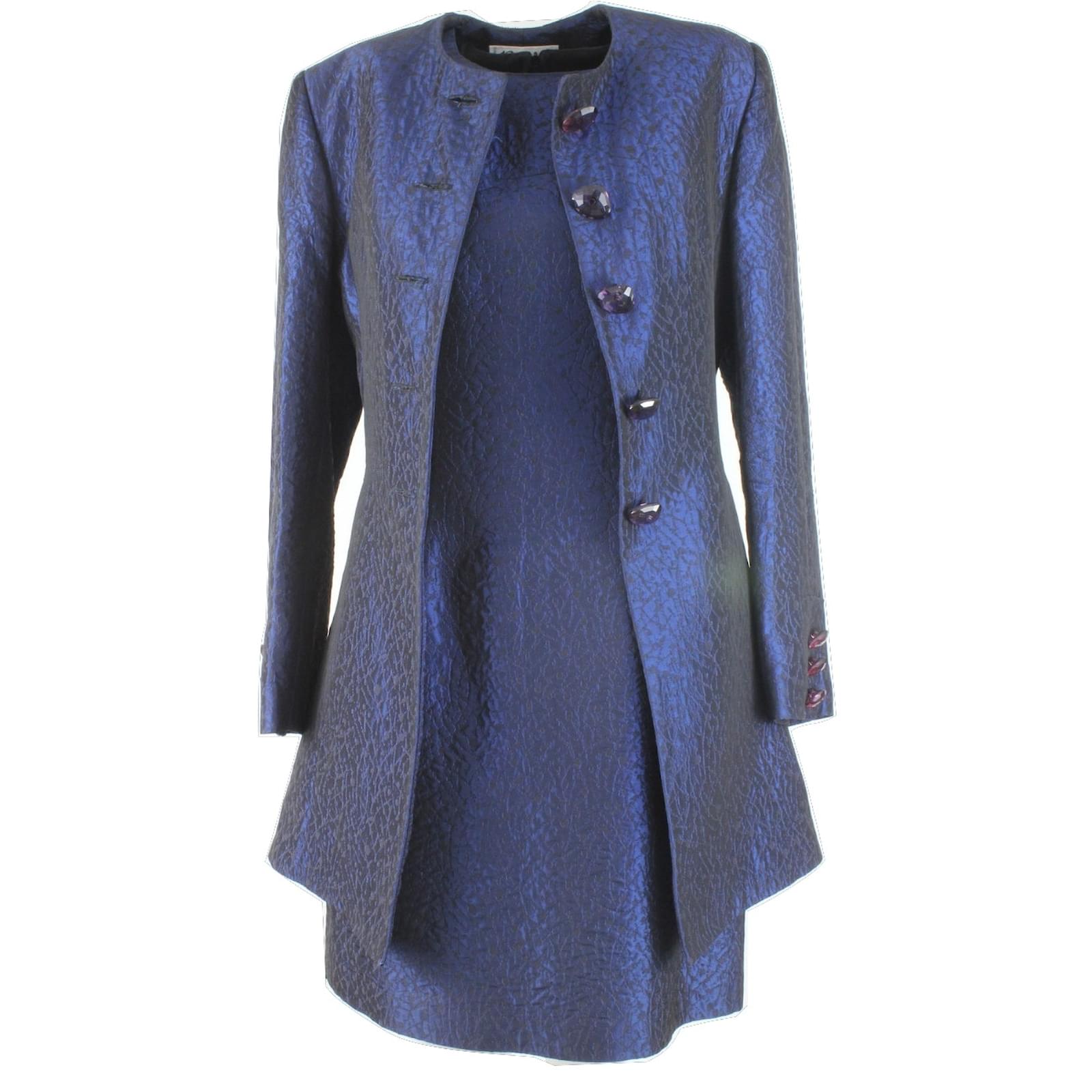 Robes Percussion Robe avec sa veste soirée Autre Noir,Bleu ...