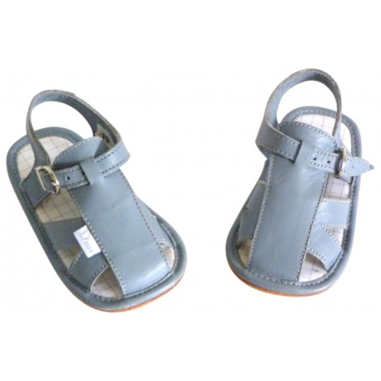 dior sandals grey