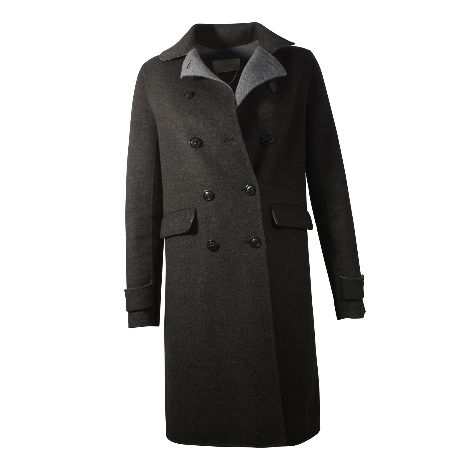 Vanessa Bruno Coats, Outerwear Brown Cashmere Wool ref.5627 - Joli Closet