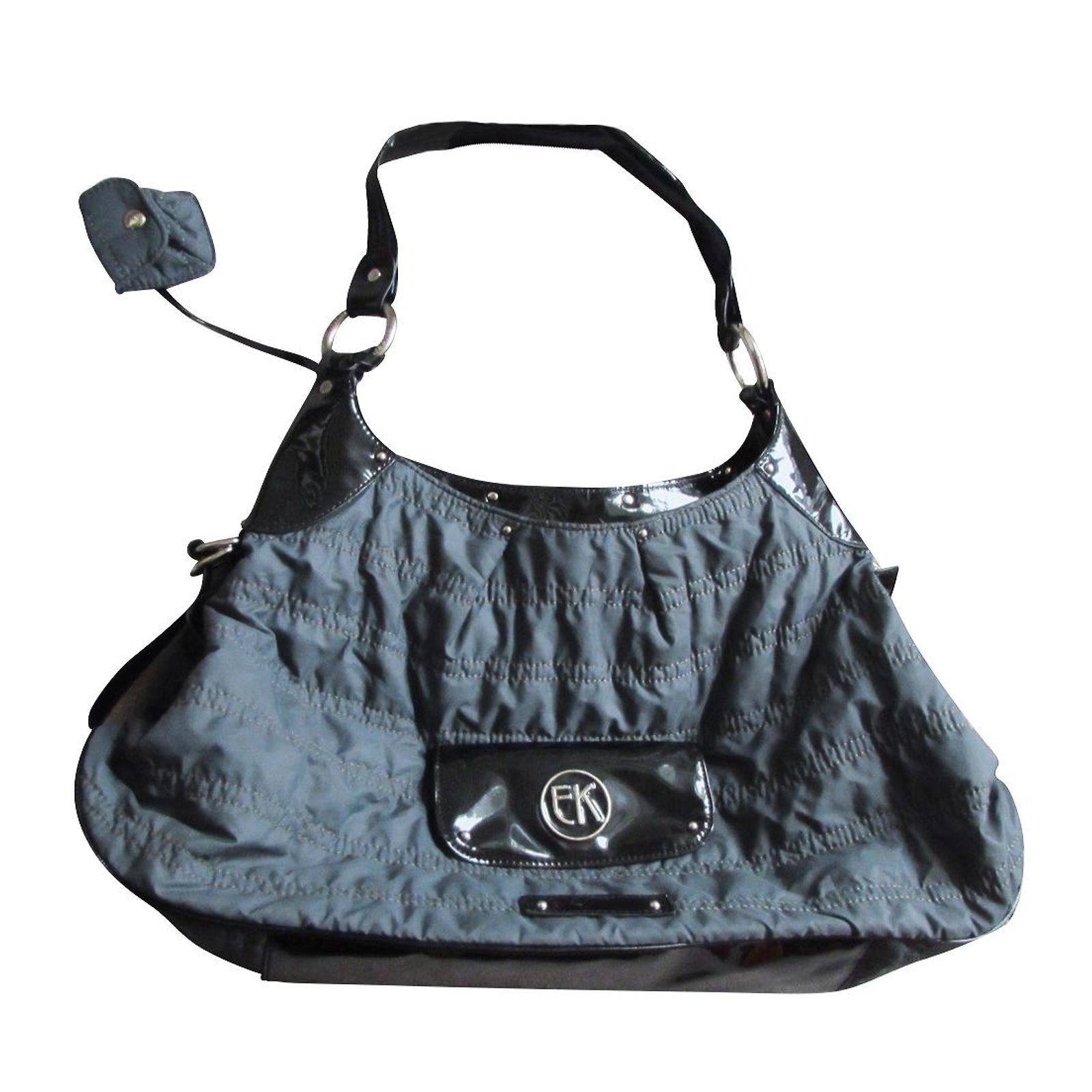 Sac à Main Emmanuelle Khanh Rose - Fourre-tout Simili Cuir - 52x30x12 Cm