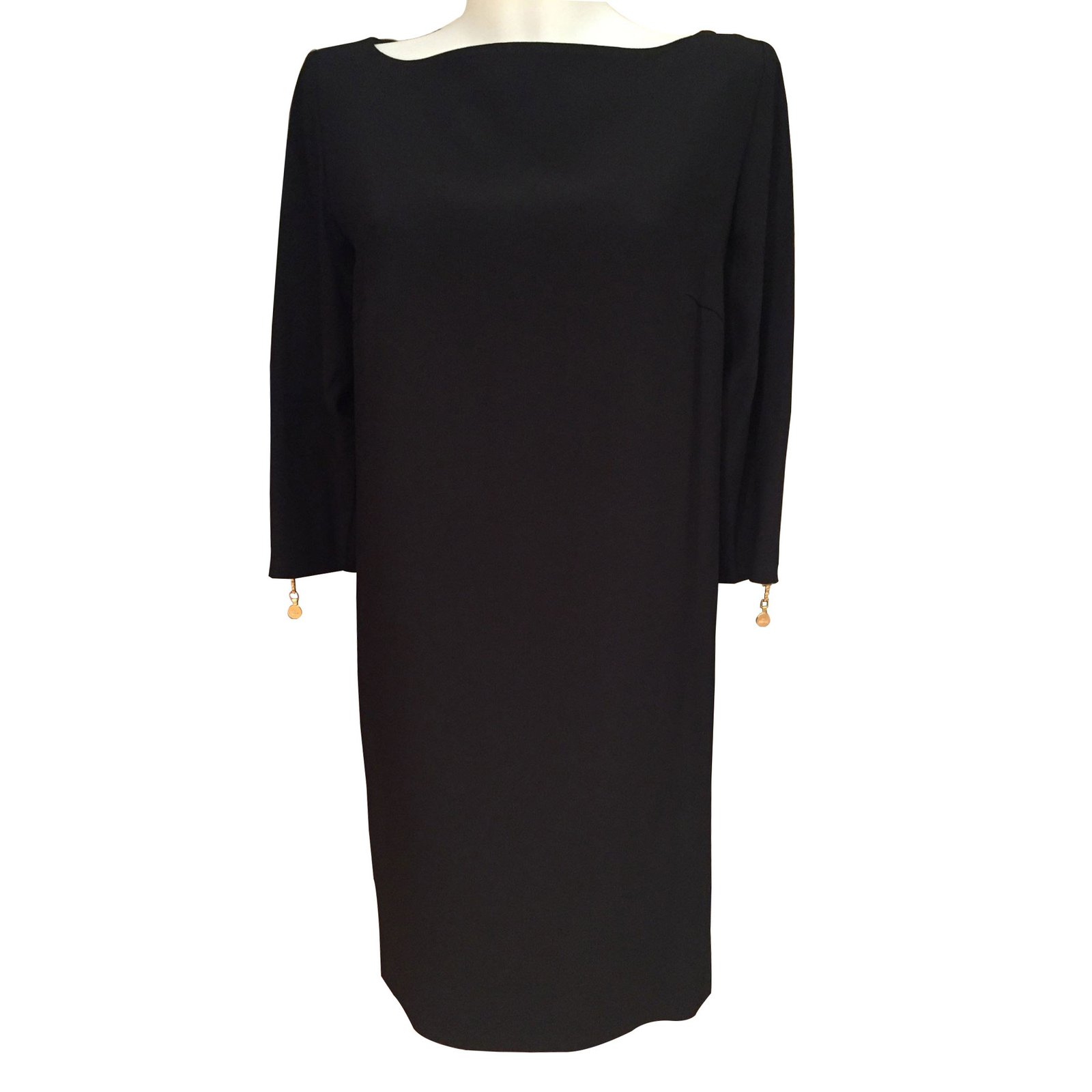 Gianfranco Ferre Vintage Dresses Black Polyester ref.7492 - Joli