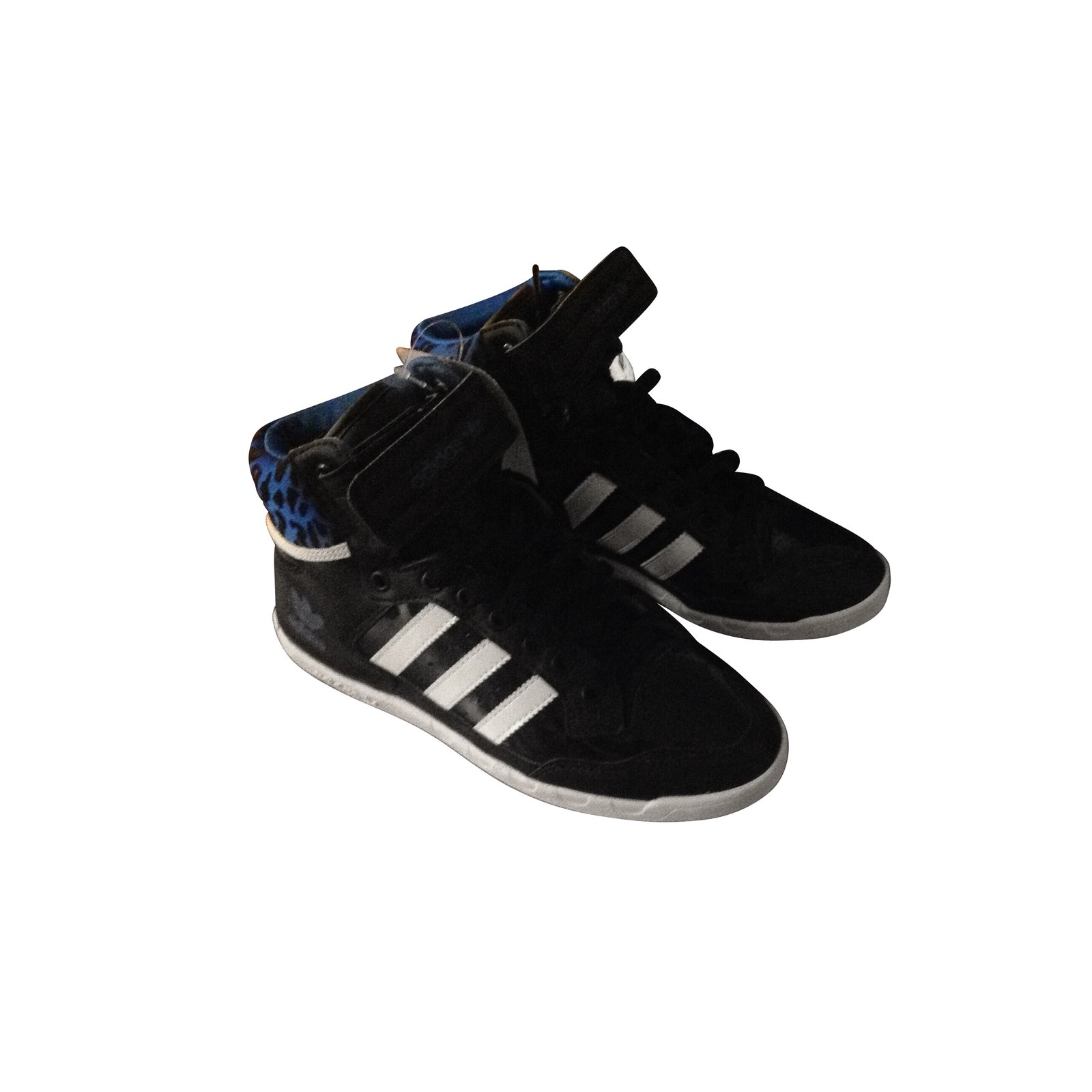 Adidas scarpe da ginnastica Nero Pelle ref.7840 - Joli Closet