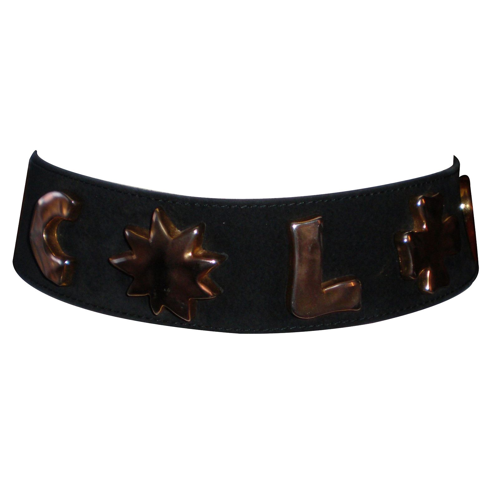 Christian Lacroix Belts Black Leather ref.8494 - Joli Closet