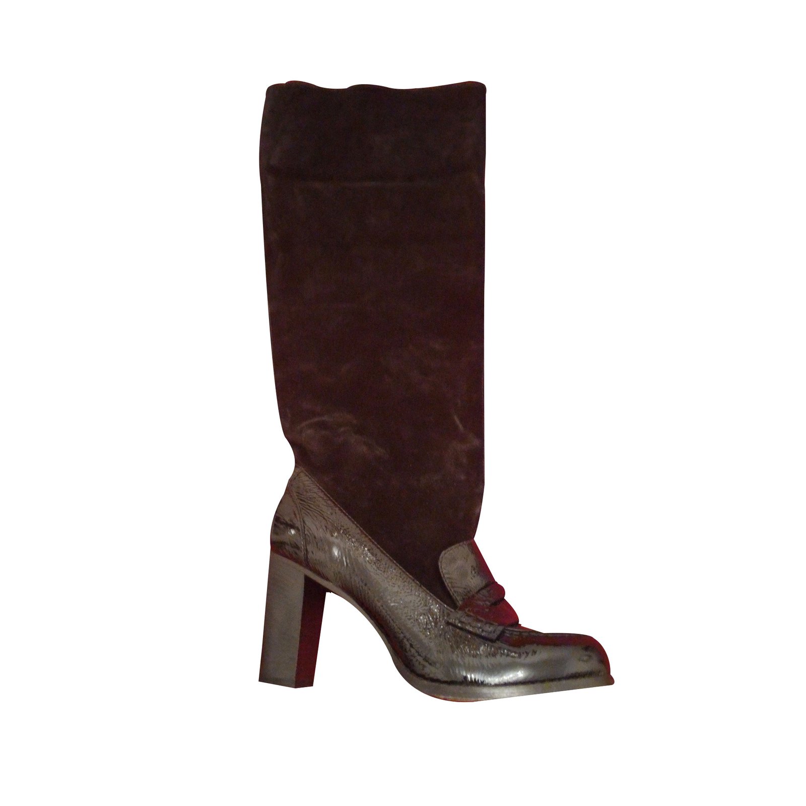 black suede boot polish