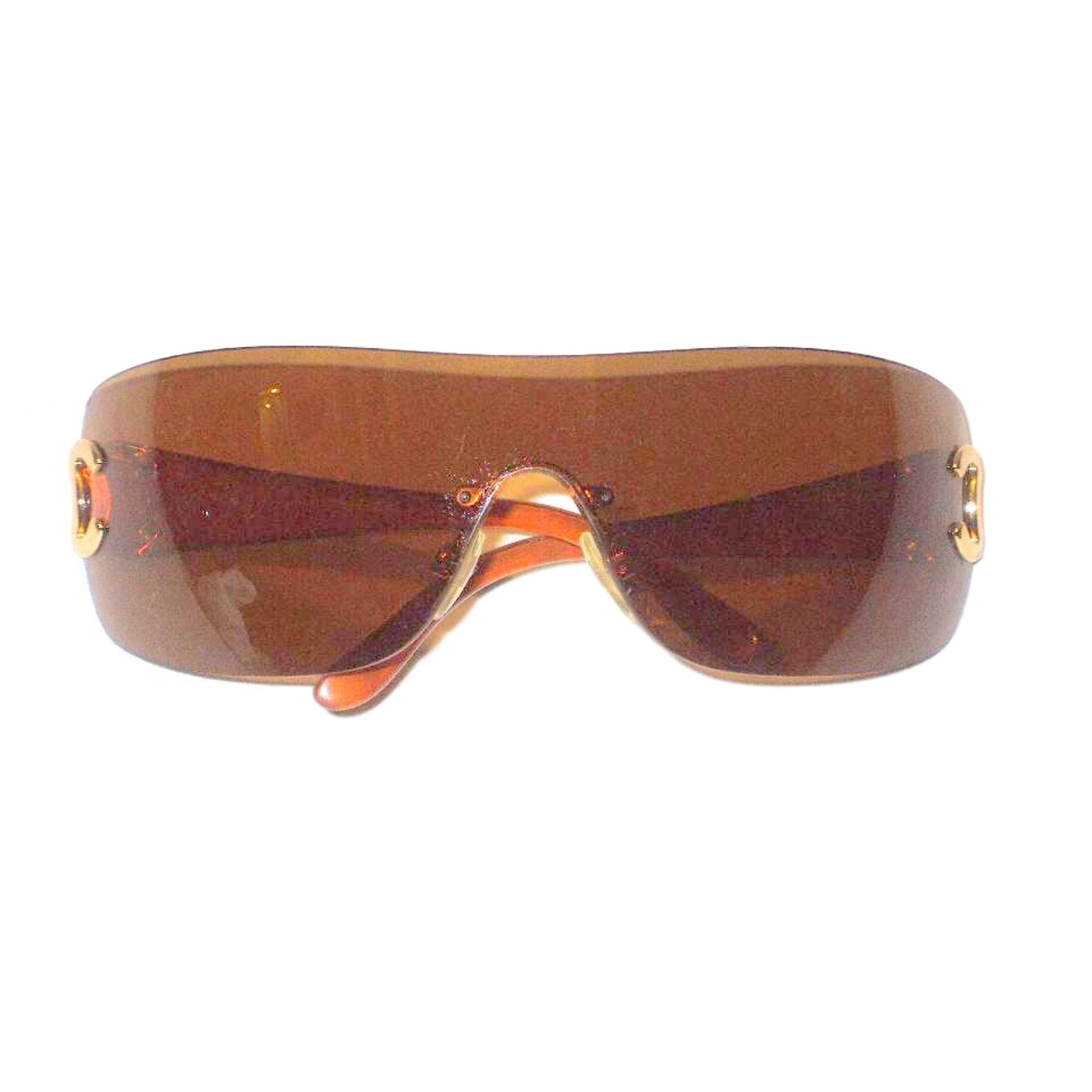 Chanel Sunglasses Brown Plastic ref.10645 - Joli Closet