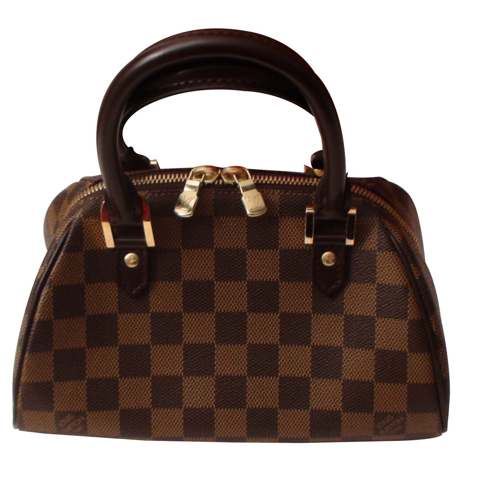 Louis Vuitton Handbags Brown Leather ref.11513 -
