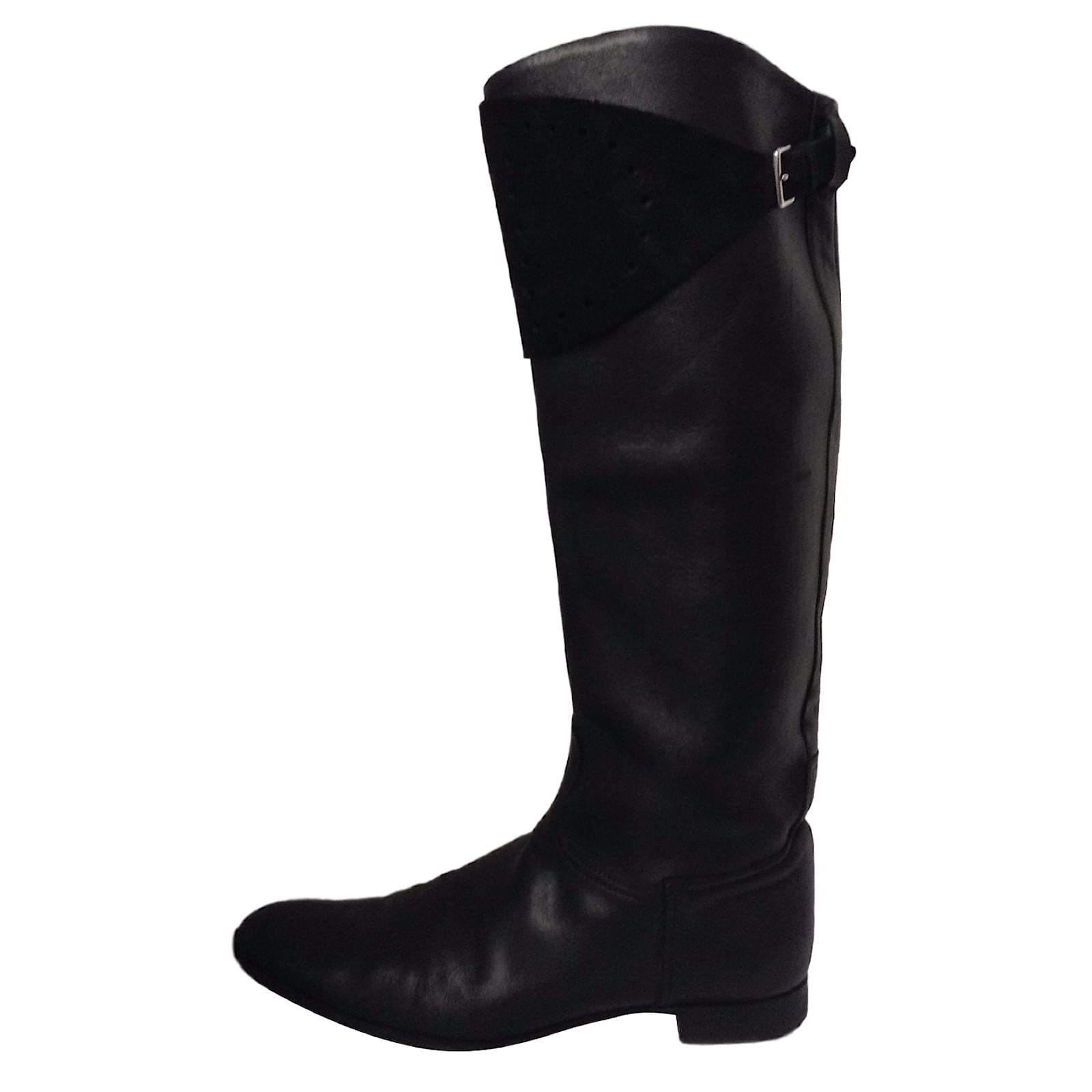 Hermès Boots Black Leather ref.12026 - Joli Closet