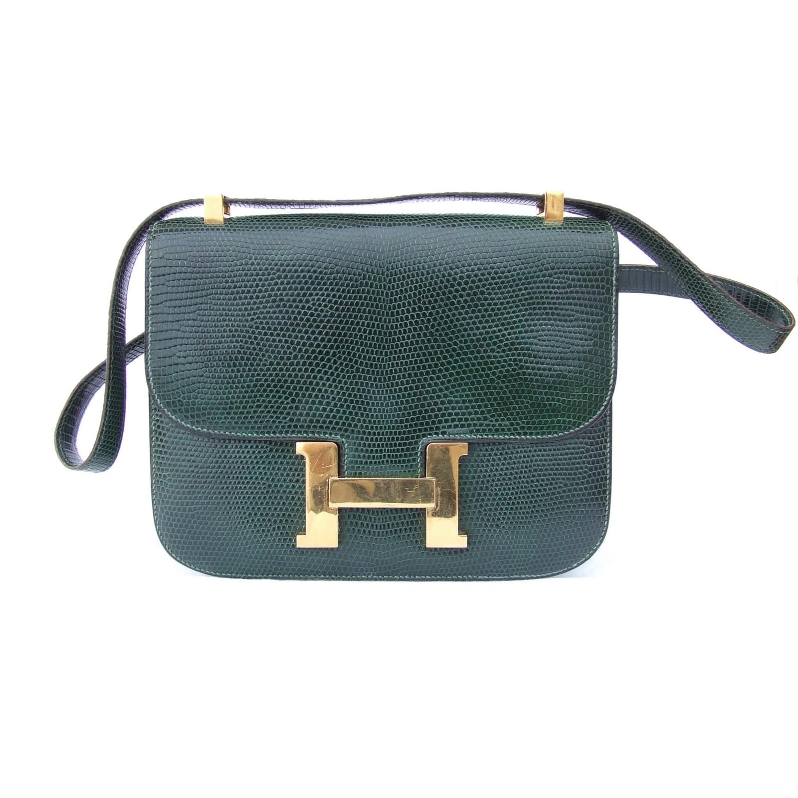 Hermes Constance Bag Green Leather | 3D model