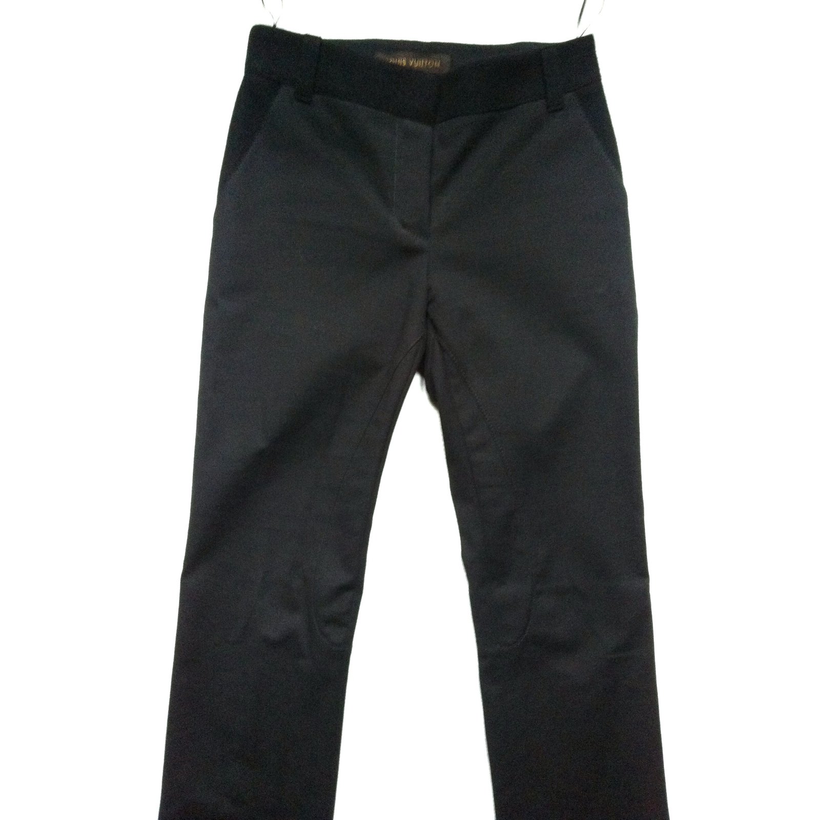 Louis Vuitton Pants, leggings Black Elastane ref.512507 - Joli Closet