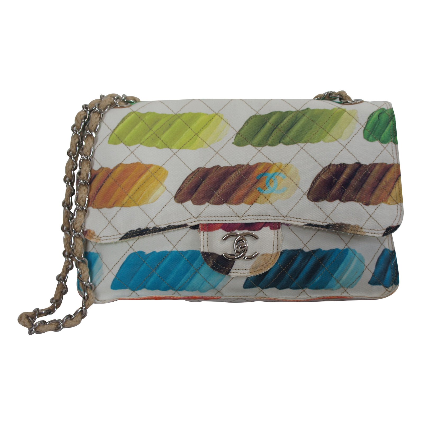 Chanel Handbags Multiple colors Cloth ref.12703 - Joli Closet