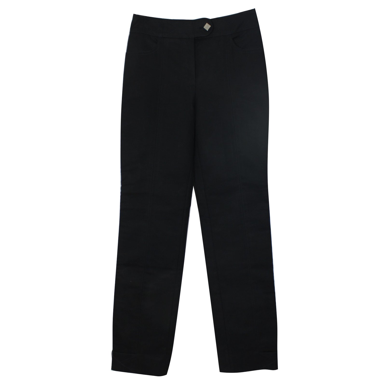 Louis Vuitton Womens Leggings Pants, Black, 40 - L
