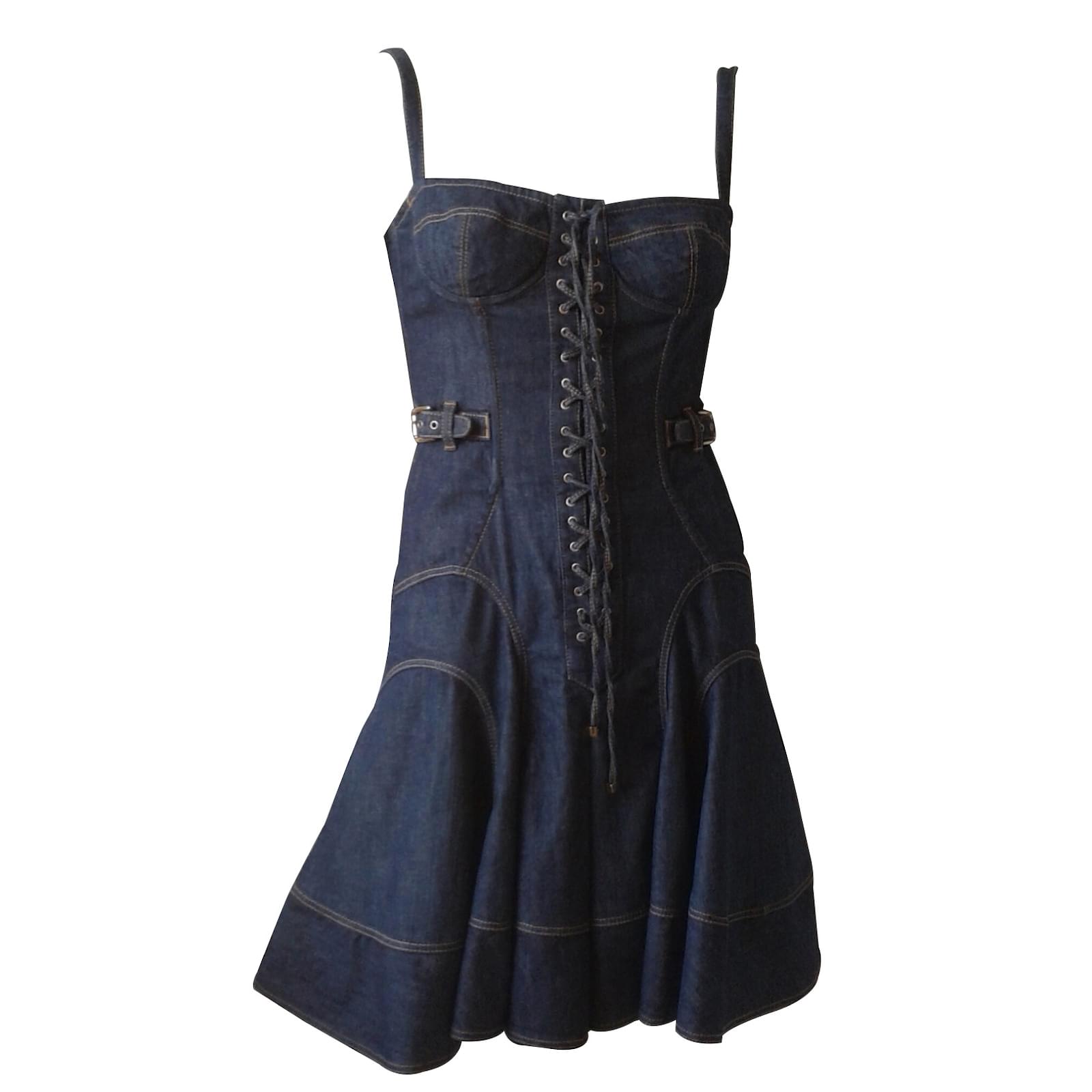 robe bustier jean