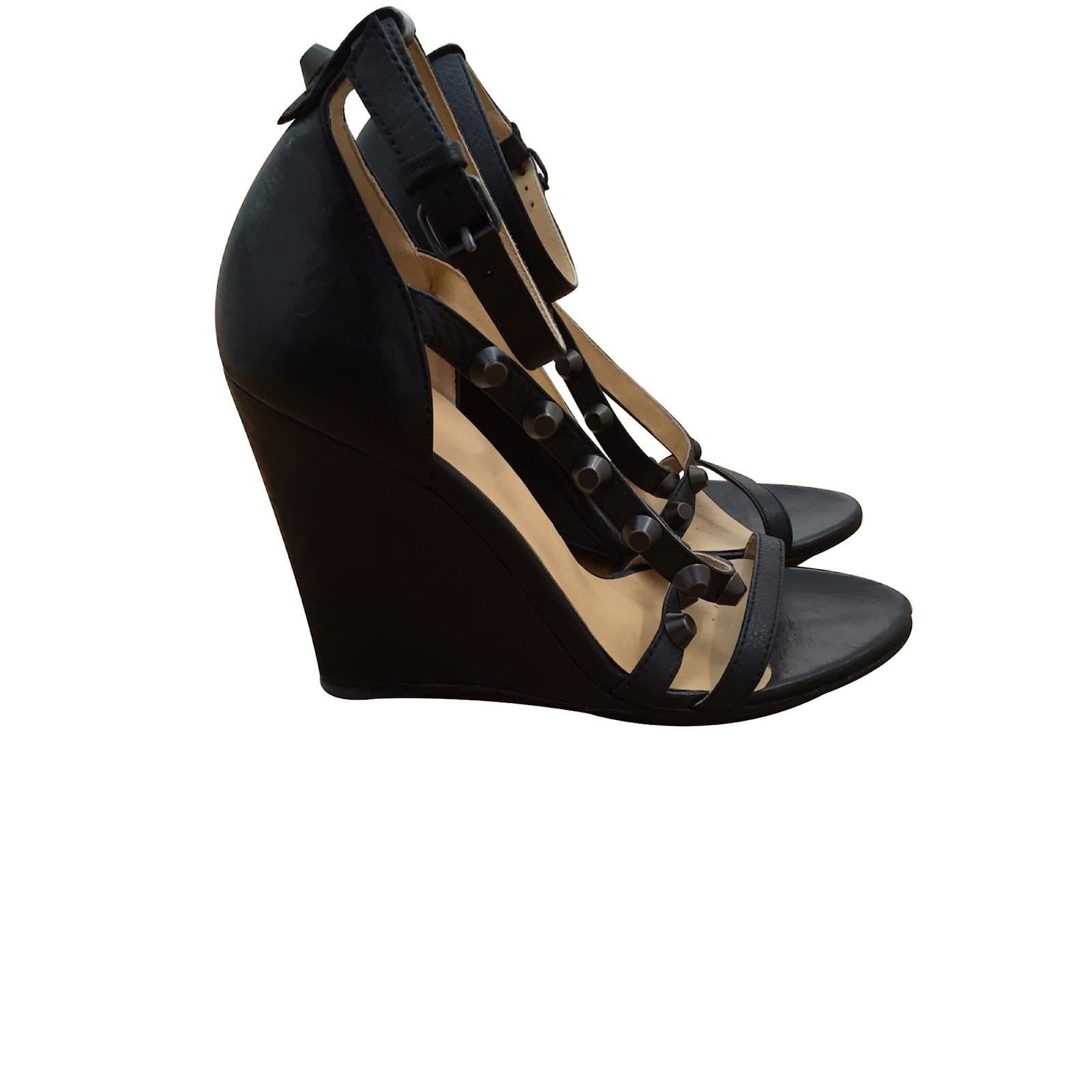balenciaga chaussures femme noir