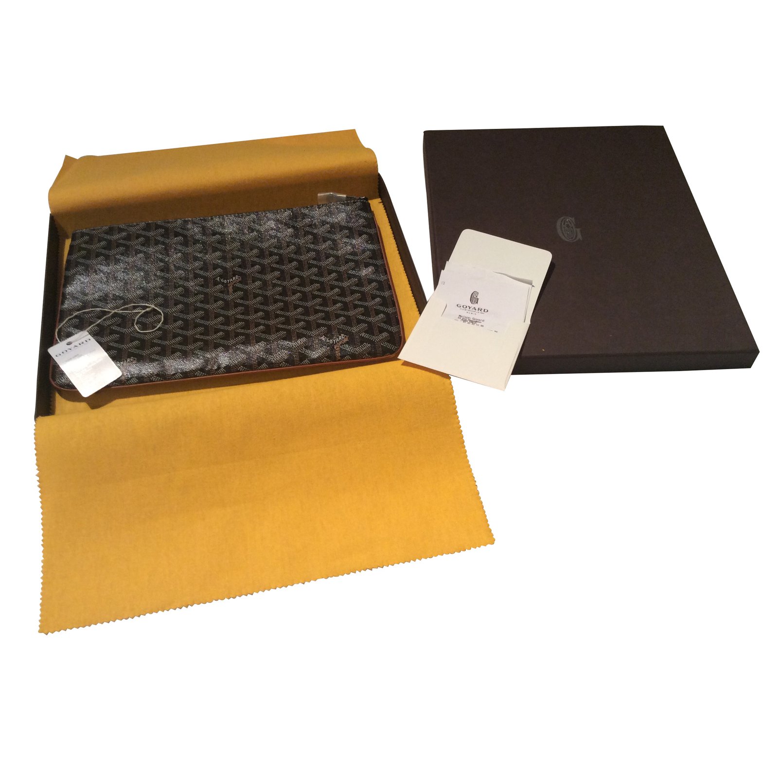 Goyard Clutch bags Synthetic ref.14023 - Joli Closet