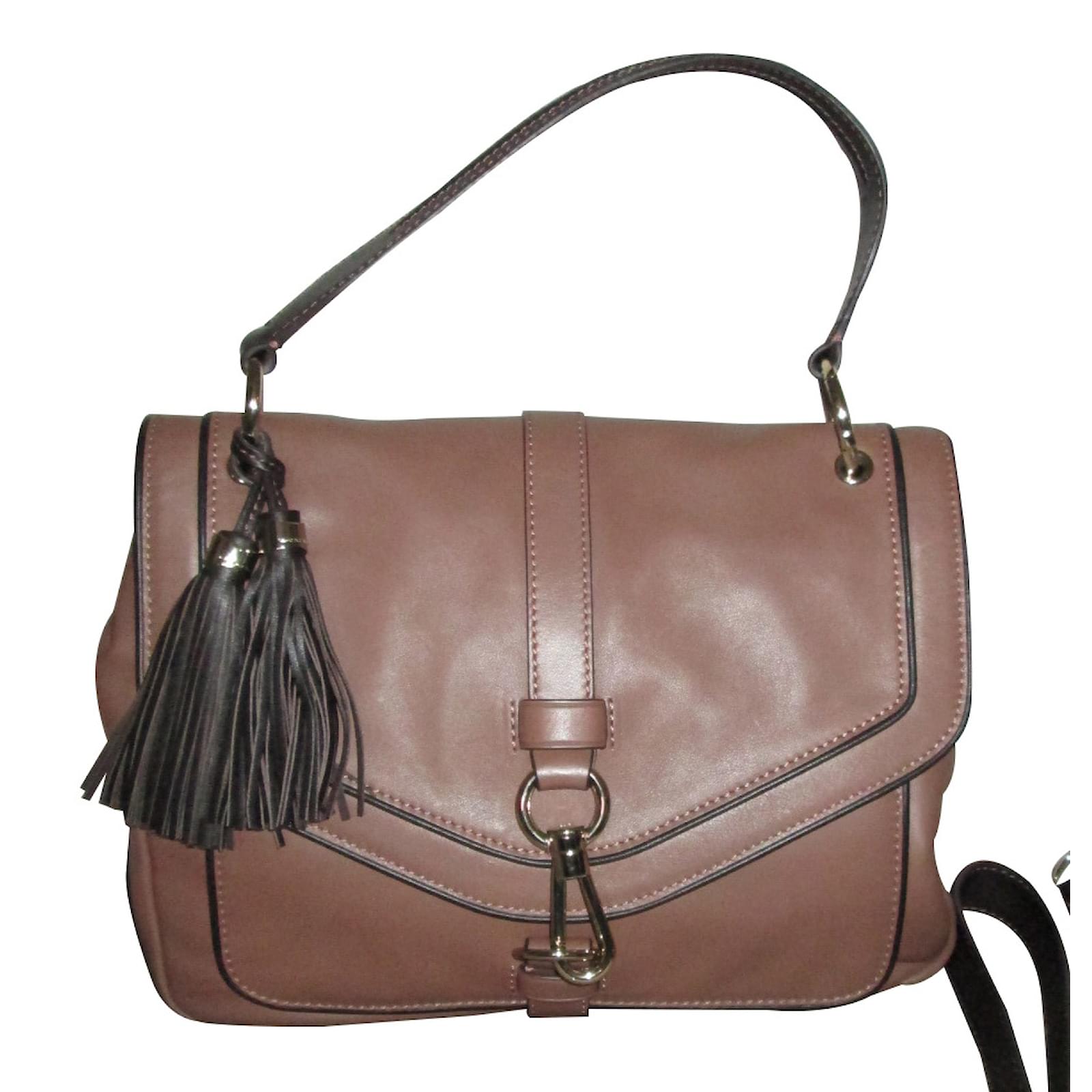Lancel Handbags Brown Leather ref.14036 Joli Closet